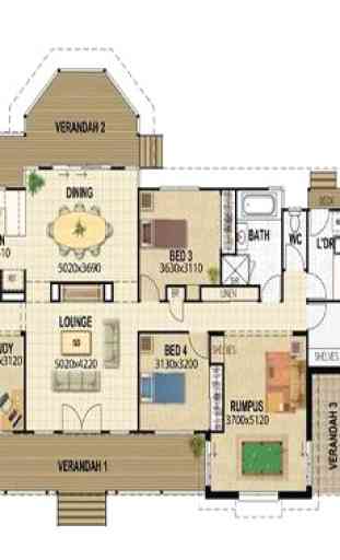 Hausplan Design 3