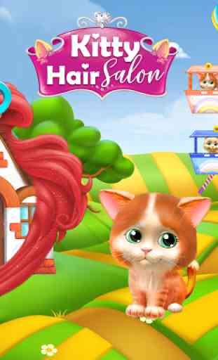 Haustier Kitty Haar Salon Frisur Verjüngungskur 4