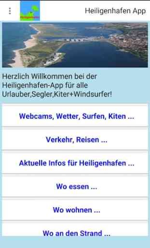 Heiligenhafen App für den Urlaub 1