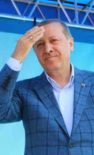 Hintergrundbild von Recep Tayyip Erdogan 1