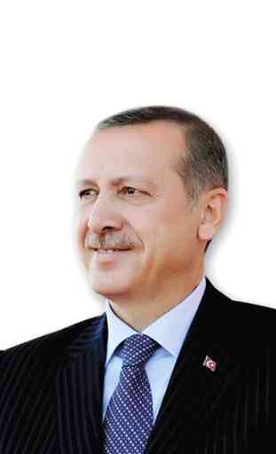 Hintergrundbild von Recep Tayyip Erdogan 2