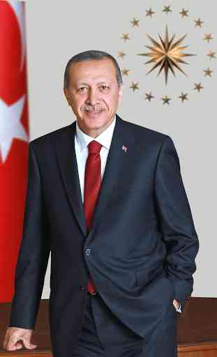 Hintergrundbild von Recep Tayyip Erdogan 3