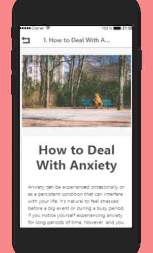 How to Deal With Anxiety Fast 2