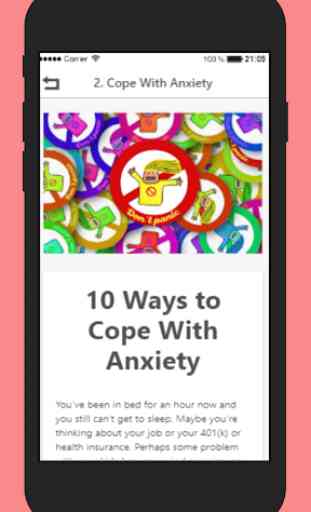 How to Deal With Anxiety Fast 3