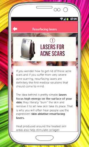 HOW TO GET RID OF ACNE SCARS 3