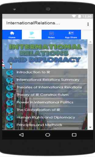 International Relations and Diplomacy 4