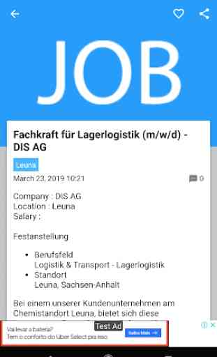 Jobs in LEIPZIG - Tägliches Job-Update 2