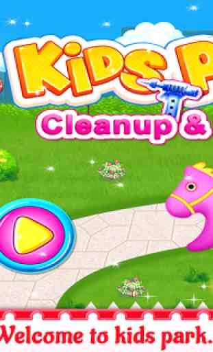 Kids Amusement Park - Cleanup and Repair 1