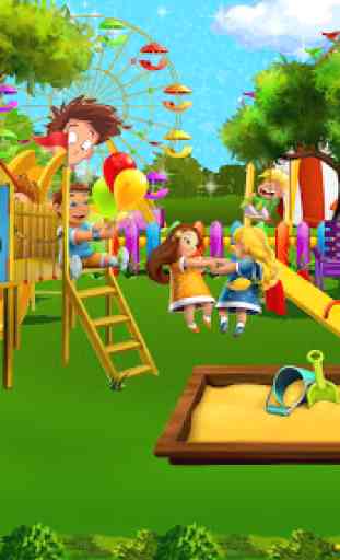 Kids Park Repairing Game: Amusement Park Cleaning 1