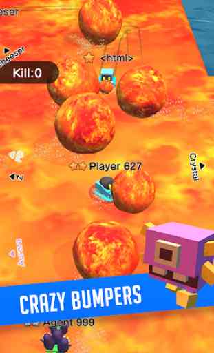 Lava Ball Wars.IO - Pop Bump 3D 3