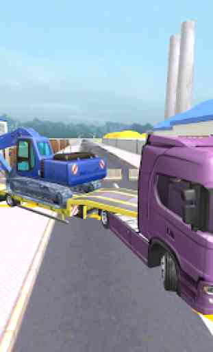 LKW Simulator 3D: Bagger Transport 4