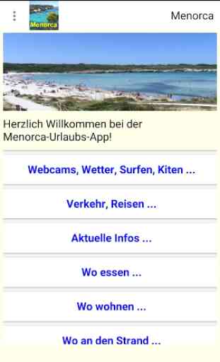 Menorca App für den Urlaub 1
