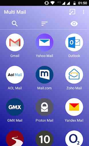 Multi Mail: Gmail, Yahoo Mail, Outlook, Aol Mail 1