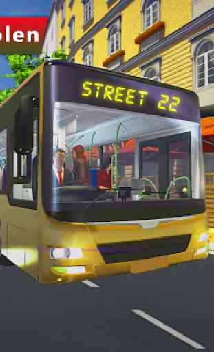 Passagier Bus Simulator Stadt Trainer 3