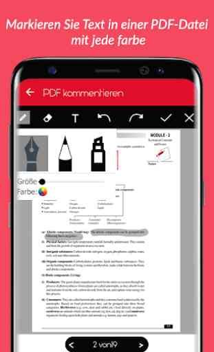 PDF-Ersteller, Konverter, Schreiben auf PDF Reader 4