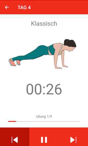 Plank Workout - Herausforderung Gewicht verlieren 2