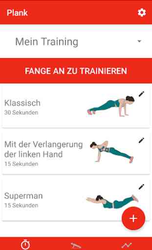 Plank Workout - Herausforderung Gewicht verlieren 3