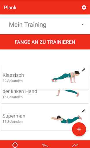 Plank Workout - Herausforderung Gewicht verlieren 4