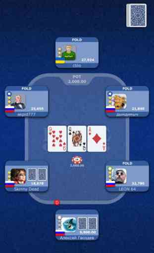 Poker LiveGames - free online Texas Holdem poker 2