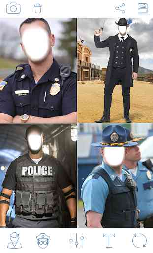 Polizei Kostüm Foto Police Costume Photo 1