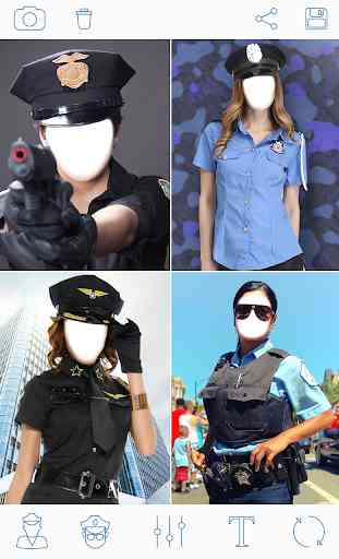 Polizei Kostüm Foto Police Costume Photo 3