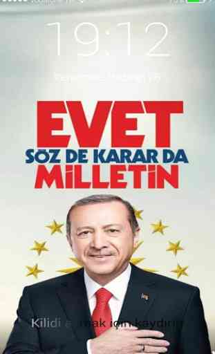 Recep Tayyip Erdogan Ekran Kilidi 1