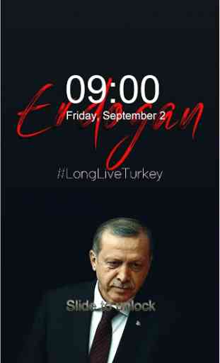 Recep Tayyip Erdogan Ekran Kilidi 4