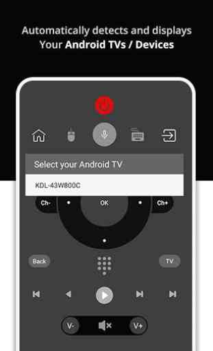 Remote for Android TV's / Devices: CodeMatics 2