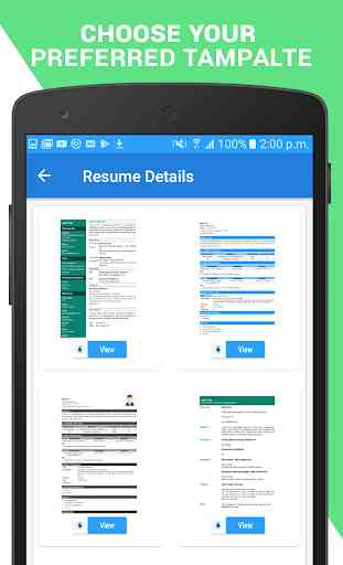 Resume Maker & CV Builder - PDF-Format 1