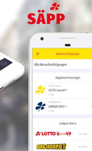 SÄPP - LOTTO Bayern Service App 4