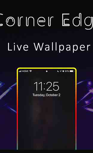 Screen Border Light RGB Lighting Live Wallpaper 2