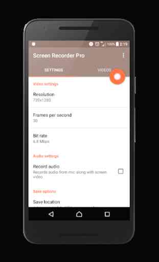 Screen Recorder With Audio Free - No Root 1