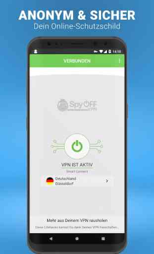 SpyOFF VPN - anonym surfen 1