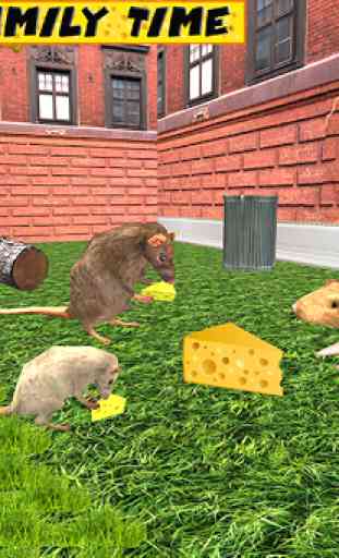 Stray Mouse Family Simulator: City Mice Survival 4