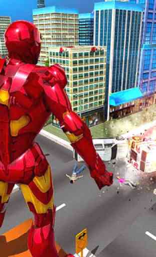 Superhero Iron Robot Rescue Mission 2020 3