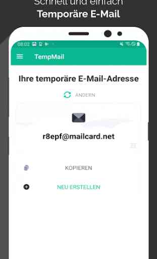 Temp Mail - Temporäre Wegwerf-E-Mail 1