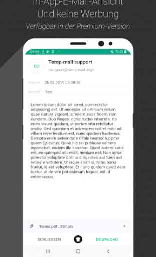 Temp Mail - Temporäre Wegwerf-E-Mail 4