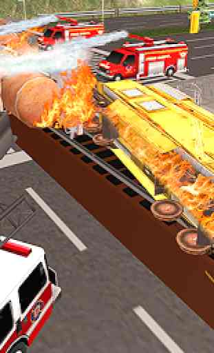 Train Fire Rescue Simulator 2019 4
