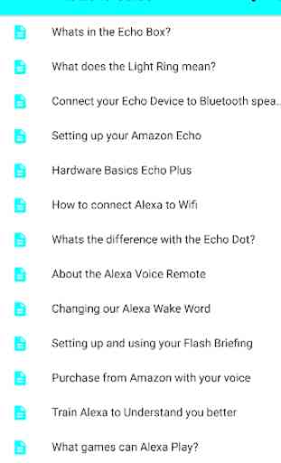 User Guide for Amazon Echo 3