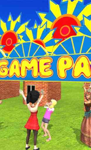 Virtuelles Familienvergnügungspark-Spaßspiel 3