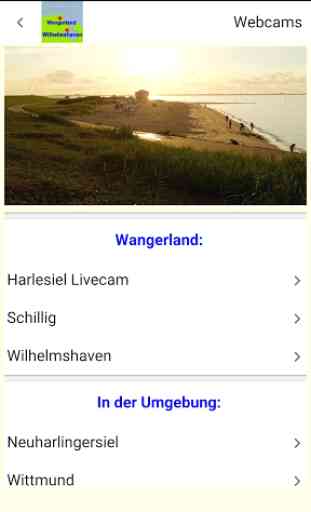 Wangerland Wilhelmshaven App für den Urlaub 2