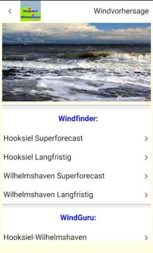 Wangerland Wilhelmshaven App für den Urlaub 4