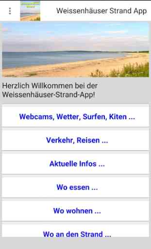 Weissenhäuser Strand App für den Urlaub 1