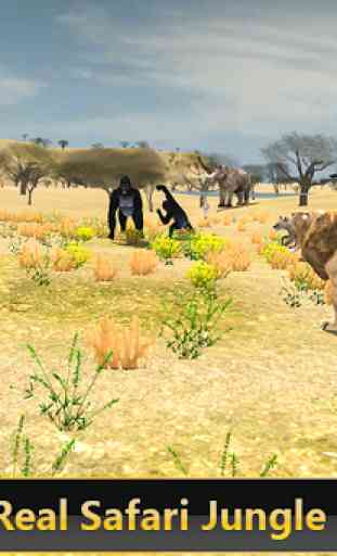 Wilder Löwensafari Simulator 3d 4