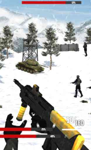 Wintersoldat: Armee Schießspiel 2