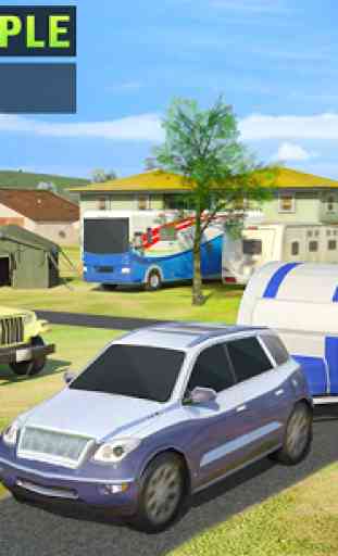 Wohnmobil Van LKW Simulator: Kreuzer Auto Anhänger 2