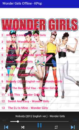 Wonder Girls Offline - KPop 4