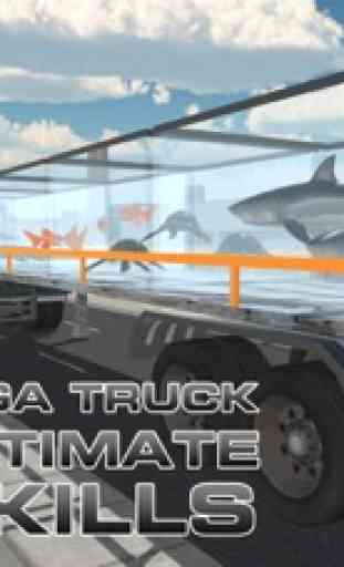 3D-Transporter LKW Meerestier - ultimative Fahr & Parken-Simulator-Spiel 4