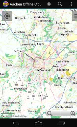 Aachen Offline Stadtplan 1