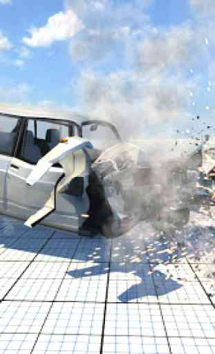 Accident Car Crash Engine - Beam Next 1
